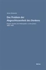Heinz Kimmerle, Friedhel Nicolin, Friedhelm Nicolin, Pöggeler, Pöggeler, Otto Pöggeler - Das Problem der Abgeschlossenheit des Denkens
