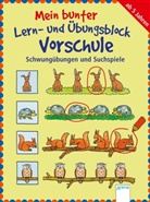 Friederike Barnhusen, Hela Woernle, Hela Woernle - Mein bunter Lern- und Übungsblock, Vorschule - Schwungübungen und Suchspiele