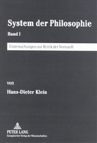 Hans-Dieter Klein - System der Philosophie
