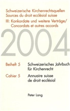 Christoph Winzeler - Schweizerische Kirchenrechtsquellen- Sources du droit ecclésial suisse