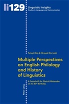 Eto, Hiroyuk Eto, Hiroyuki Eto, Oda, Oda, Tetsuj Oda... - Multiple Perspectives on English Philology and History of Linguistics