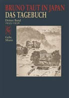 Bruno Taut, Manfre Speidel, Manfred Speidel - Bruno Taut in Japan, Das Tagebuch. Bd.3