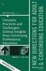 ACE, Maureen Coady, Maureen Coady - Contexts, Practices and Challenges Critical Insights From Continuing