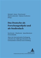 Michail L. Kotin, Piotr Krycki, Marek Laskowski, Marek Laskowski u a, Tadeusz Suchewicz, Tadeusz Zuchewicz - Das Deutsche als Forschungsobjekt und als Studienfach