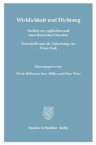 Ulrich Müller Halfmann, Ulric Halfmann, Ulrich Halfmann, Kur Müller, Kurt Müller, Klau Weiss... - Wirklichkeit und Dichtung.