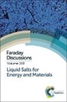 Liquid Salts for Energy and Materials