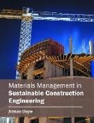 Alistair Doyle - Materials Management in Sustainable Construction Engineering
