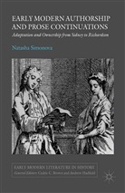 N Simonova, N. Simonova, Natasha Simonova - Early Modern Authorship and Prose Continuations