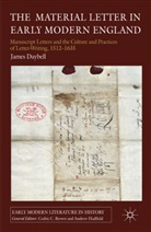 J Daybell, J. Daybell, Professor James Daybell - Material Letter in Early Modern England