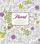 Korsch Verlag - Ausmalkalender Floral 2017