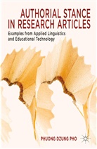 P Pho, P. Pho, Phuong Dzung Pho, Phuong Dzung Pho Pho - Authorial Stance in Research Articles