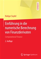 Rüdiger Seydel, Rüdiger U. Seydel - Einführung in die numerische Berechnung von Finanz-Derivaten