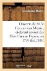 Gouverneur Morris, Morris-g - Discours de m. le gouverneur