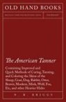 N. R. Briggs - The American Tanner - Containing Improved and Quick Methods of Curing, Tanning, and Coloring the Skins of the Sheep, Goat, Dog, Rabbit, Otter, Beaver, Muskrat, Mink, Wolf, Fox, Etc, and other Heavier Hides