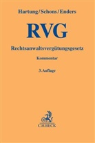 Enders, Horst- Enders, Horst-Reiner Enders, Wolfgan Hartung, Wolfgang Hartung, Wolfgang (Dr. Hartung... - RVG, Rechtsanwaltsvergütungsgesetz, Kommentar