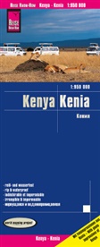 Reise Know-How Verlag Peter Rump, Reise Know-How Verlag - Reise Know-How Landkarte Kenia / Kenya (1:950.000). Kenya