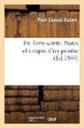 Robert, Robert-p-s - En terre sainte. notes et croquis