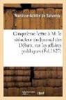 Narcisse-Achille de Salvandy, de Salvandy-N-A, de Salvandy-N-A - Cinquieme lettre a m. le