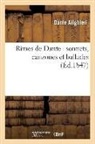 Dante Alighieri, Dante Alighieri - Rimes de dante: sonnets, canzones