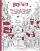 Scholastic, Inc. Scholastic, Scholastic Inc. (COR) - Harry Potter Magical Places & Characters Poster Coloring Book