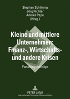 Annika Pape, Jörg Richter, Stephan Schöning - Kleine und mittlere Unternehmen: Finanz-, Wirtschafts- und andere Krisen