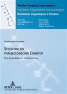 Christiane Hümmer - Synonymie bei phraseologischen Einheiten