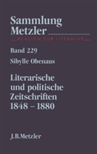 Sibylle Obenaus - Literarische und politische Zeitschriften 1848-1880