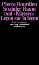Pierre Bourdieu - Sozialer Raum und 'Klassen'. Lecon sur la lecon