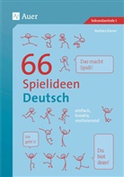 Barbara Kiener - 66 Spielideen Deutsch