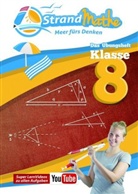 Vinc Flasbart, Vincent Flasbart, Christia Hotop, Christian Hotop, Conra Zimmermann, Conrad Zimmermann... - StrandMathe Übungsheft Mathe Klasse 8 - mit kostenlosen Lernvideos inkl. Lösungswegen und Rechenschritten zu jeder Aufgabe