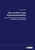 Rainer Luthe - Sein und Sinn in den Psychowissenschaften