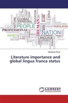 Murtazain Raza - Literature importance and global lingua franca status
