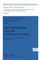 Bernd Von Hoffmann, Gerhard Robbers - Demografischer Wandel in Rheinland-Pfalz