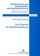 Wolf Bussian, Wolf Rainer Bussian, Lutz Michalski - Due Diligence bei Pakettransaktionen