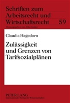 Claudia Hagedorn - Zulässigkeit und Grenzen von Tarifsozialplänen