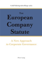 Michael Gold, Norbert Kluge, Andreas Nikolopoulos - The European Company Statute