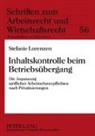Stefanie Lorenzen - Inhaltskontrolle beim Betriebsübergang