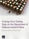 Clifford A. Grammich, Judith D. Mele, Nancy Y. Moore - Findings from Existing Data on the Department of Defense Industrial Base