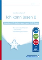Katrin Langhans, sternchenverlag GmbH, sternchenverla GmbH, sternchenverlag GmbH - Ich kann lesen 2 Ausgabe mit Artikelkennzeichnung (DaZ) 1. und 2. Klasse