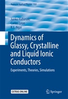 Junk Habasaki, Junko Habasaki, Carlo Leon, Carlos Leon, K L Ngai, K. L. Ngai... - Dynamics of Glassy, Crystalline and Liquid Ionic Conductors