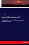 Georg Koch - Manegold von Lautenbach