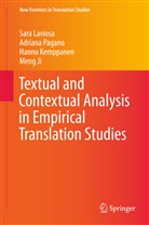 Meng Ji, Hannu Kemppanen, Hannu et Kemppanen, Sar Laviosa, Sara Laviosa, Adrian Pagano... - Textual and Contextual Analysis in Empirical Translation Studies