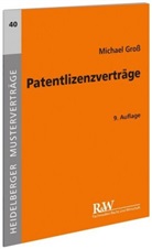 Michael Gross - Patentlizenzverträge