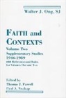 |sA01, Thomas J. Farrell, Walter J Ong, Walter J. Ong, Sa01, Thomas J Farrell... - Faith and Contexts