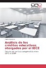 Andrea Carrasco - Análisis de los créditos educativos otorgados por el IECE