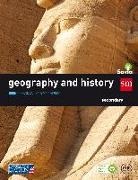 Joaquín Araújo Ponciano, Isaac Buzo Sánchez, Mariano Lázaro Arbués, Ediciones SM, Ariel Alejandro Gómez Distefano, Marcelsoc - Savia, geography and history, 1 secondary, La Rioja, Navarra, Cantabria, Castilla-La Mancha
