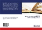 Taiwo Babatunde - Exact Solutions For Partial Differential Equations