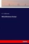 H T Colebrooke, H. T. Colebrooke, H.T. Colebrooke - Miscellaneous Essays