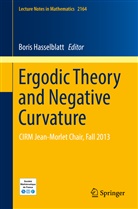 Bori Hasselblatt, Boris Hasselblatt - Ergodic Theory and Negative Curvature