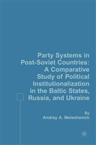 A Meleshevich, A. Meleshevich, Andrey A. Meleshevich - Party Systems in Post-Soviet Countries